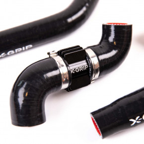 X-Grip silicone radiator hose for KTM Husqvarna Gas Gas 2024- black