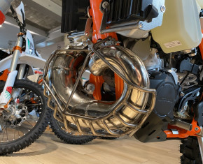 Artafon PG08 FMF Krümmerschutz Edelstahl für KTM EXC 250 300 2020 Husqvarna TE