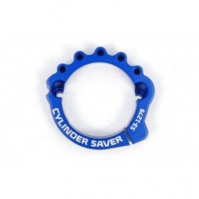 S3 Exhaust Flange Guard Protection for KTM EXC Husqvarna TE 250 300 2017- Blue