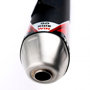 OXA Factory rear silencer black for KTM EXC TPI Husqvarna TE Gas Gas EC 250 300 2020-2023